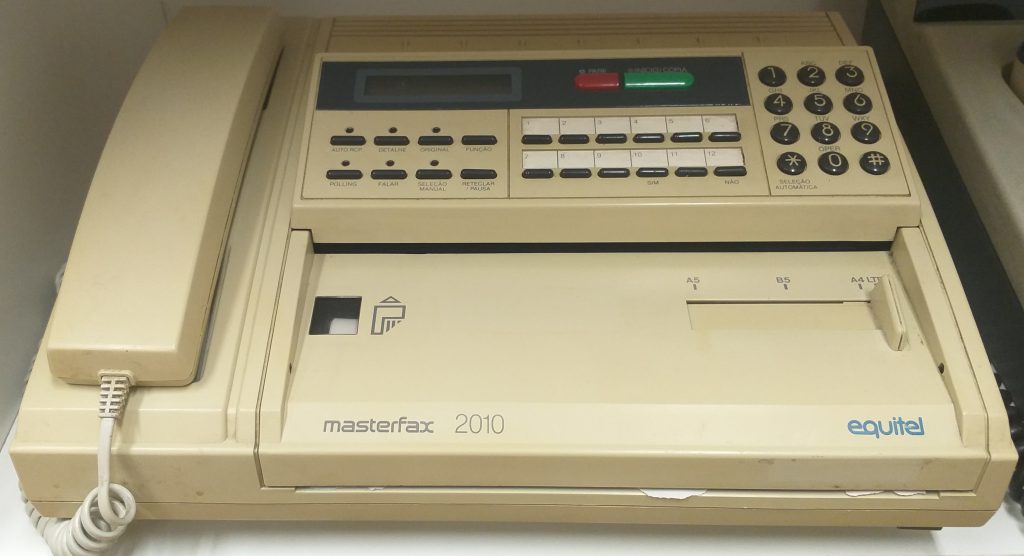 Aparelho de Fax – Equitel masterfax 2010